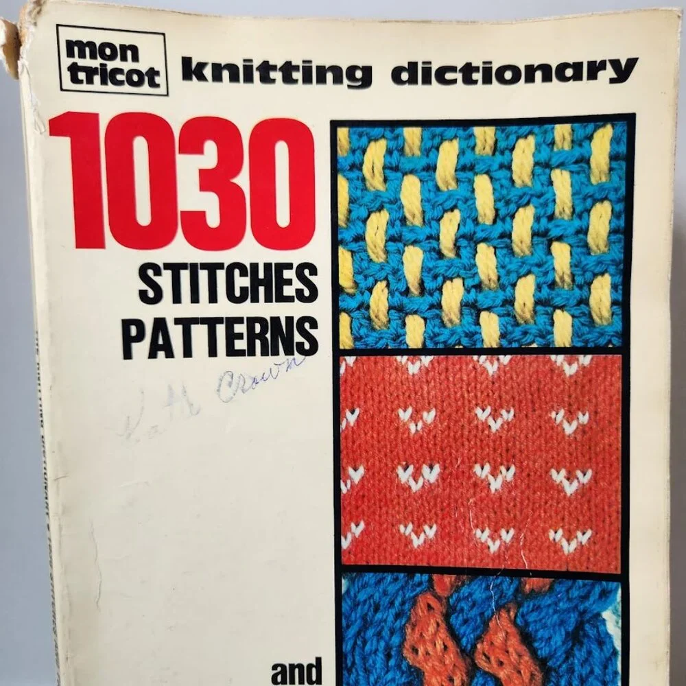 Mon Tricot: Knitting Dictionary: 1030 Stitches, Patterns and Knitting Crochet 19